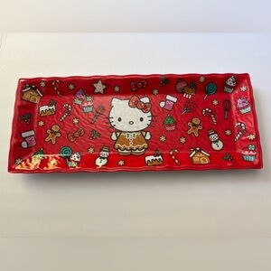 Hello Kitty Silver Melamine Tray